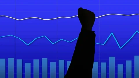 Stock Chart Fist Pump Stock Footage 104196648