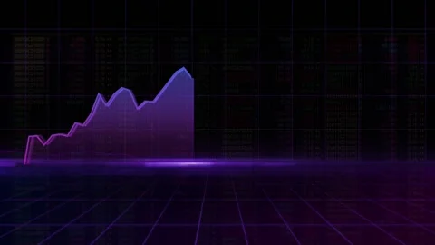 Stock chart Stock Footage 148019319