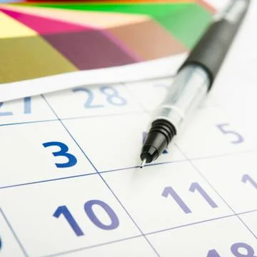 Stock chart Stock Photos