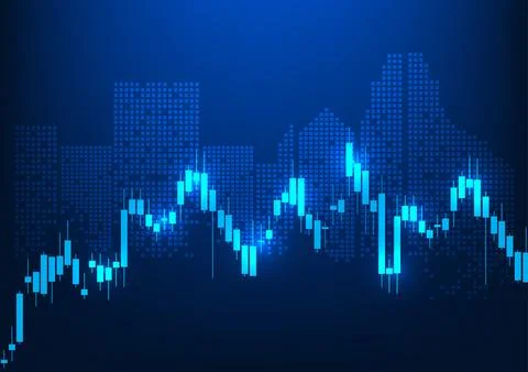 Stock chart is a technology created to display financial market prices for .. Stockillustratie