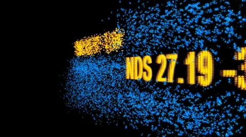 Stock Data Cloud (HD) Video stock 7730057