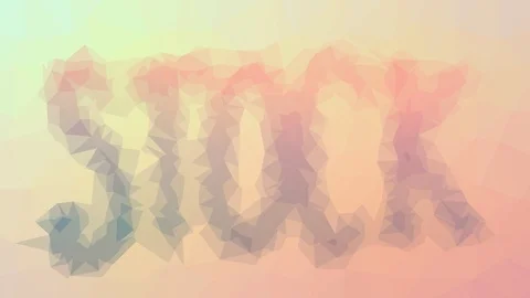 Stock dissolving technological tessellation looping pulsing triangles Vidéo 109215054