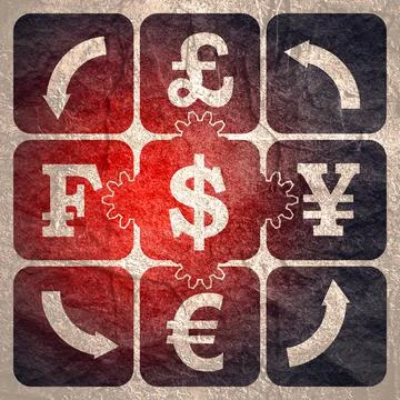 Stock exchange background Stock Illustration