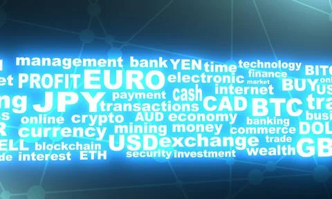 Stock exchange background Stock Illustration