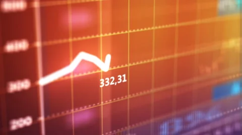 Stock exchange graph. Stock Footage 938215