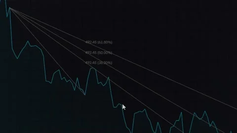 Stock exchange market graph analysis background. Stock Footage 234142303