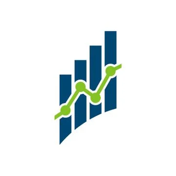 Stock Exchange Statistic Logo Template Illustration Design. Vector EPS 10. Stock Illustration