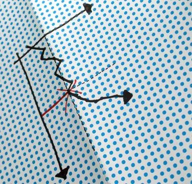 Stock graph drawing graph drawing on dotted background ,model released, Sy... 스톡 사진