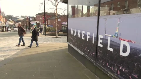 Stock gvs of empty retail properties Stock Footage 302184078