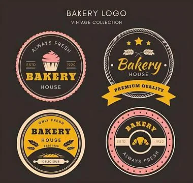 Stock Ilustrations Vector Bakery Logo Ilustração Stock