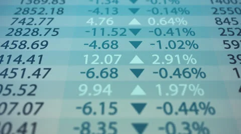 Stock index chart. High frequency trading. Stock Footage 26598395