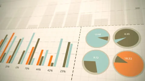 Stock index chart. High frequency trading. Stock Footage 26623311