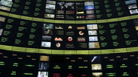 Stock Index Stock Footage 52832389