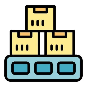 Stock inventory icon vector flat 스톡 일러스트
