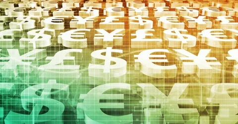 Stock Market Algorithm Trading Through Technology Video stock 81690936