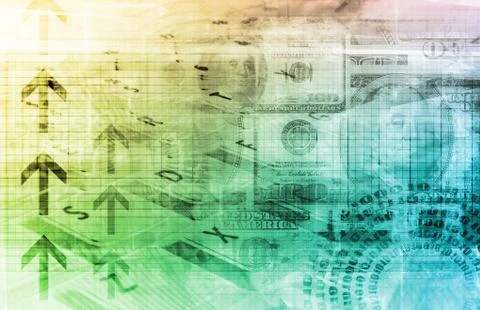 Stock market analysis 스톡 일러스트