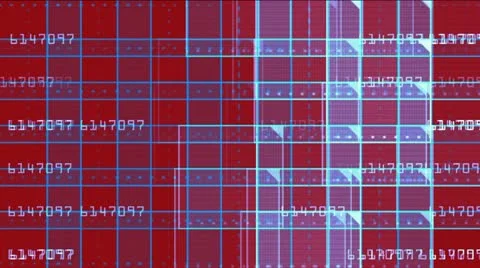 Stock market analysis software,computer finance file &amp; number. Vídeo Stock 11868158
