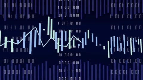 Stock Market Analytics and Trading Data Visualization with Financial Charts 库存影片 337079534