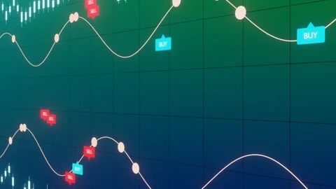 Stock Market Animated Graphic. Stock Pr... | Stock Video | Pond5