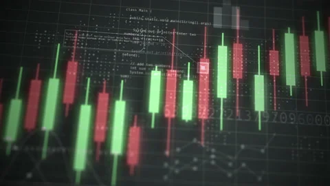 Stock market chart Stock Footage 202581497
