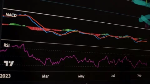 Stock Market Chart video Stock Footage 251575280