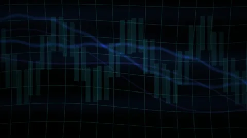 Stock market data analysis on screen. Stock Footage 335115796