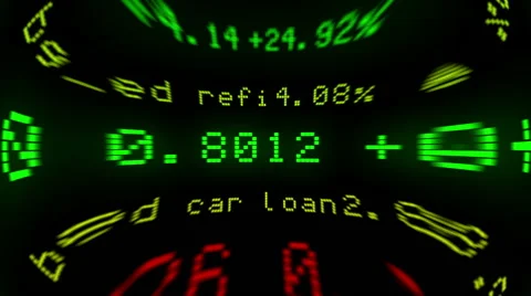 Stock Market Data Video stock 44053824
