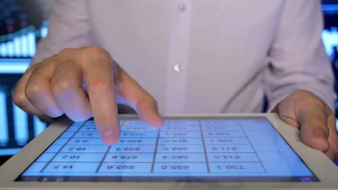 Stock Market Data  Stock Footage 131662561