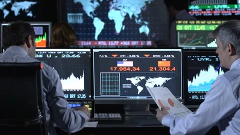 Stock market data Stock Footage 199635744