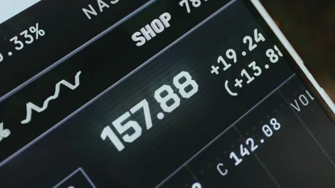 Stock market data for NASDAQ Stock Footage 334460192