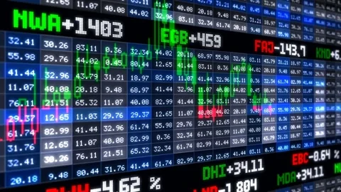 Stock Market Data office Stock Footage 200832161