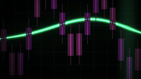 Stock market data visualization graph. Stock Footage 340041479