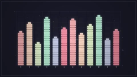 Stock Market Decline Graph: Downward Trend, Financial Crisis, Recession Dat.. 库存影片 346660903