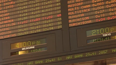STOCK MARKET Stock Footage 34089802