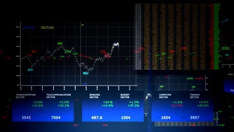 Stock market Stock Footage 79736290