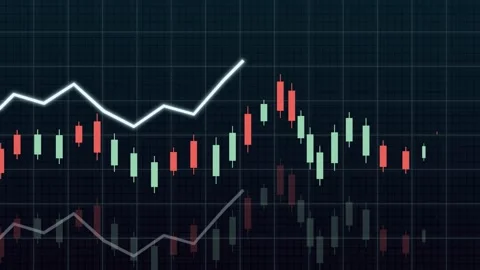Stock market graph Video stock 331678590