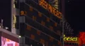 Stock market ticker and advertisements at night 4k or 4k+ Resolution