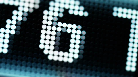 Stock market tickers digital data Video stock 31818691