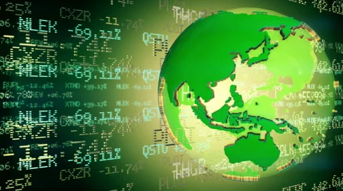 Stock Market Tickers. Loopable. 動画素材 56070939