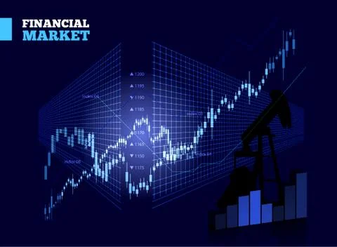 Stock Market Vector Chart Stock Illustration