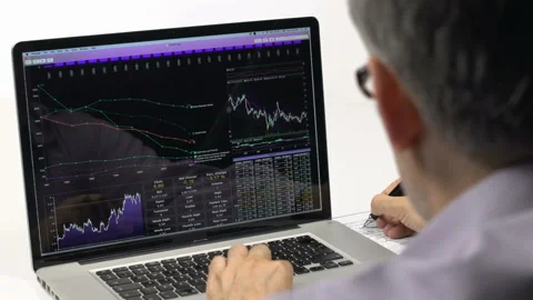 Stock Market Worker Stock-Footage 210429769