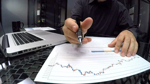  Stock Market Worker Stock-Footage 210496183