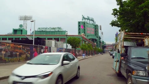 Stock motion footage Fenway Park Boston Stock Footage
