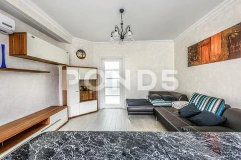 Stock photo white apartment interior design Stock Photos