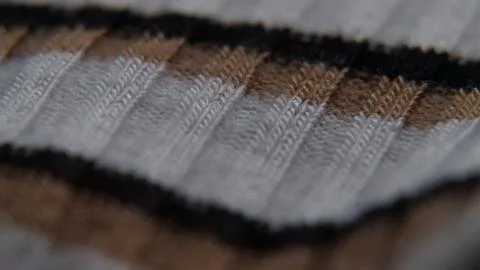 Stock-Ready Abstract Texture Background: Grey-Brown-Black Ribbed Fabric Sur.. Stock Photos