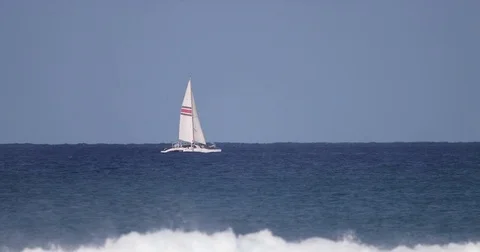 STOCK SAILBOAT MEDIUM Stock Footage 84044336