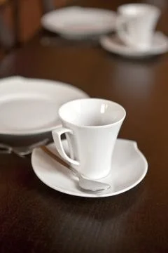 Stock up a table Stock Photos
