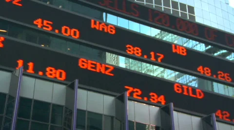 Stock ticker Stock-Footage 844911