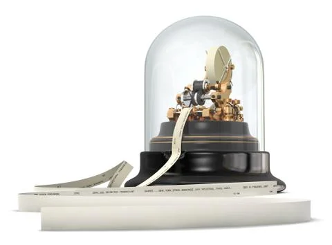 Stock ticker Foto stock
