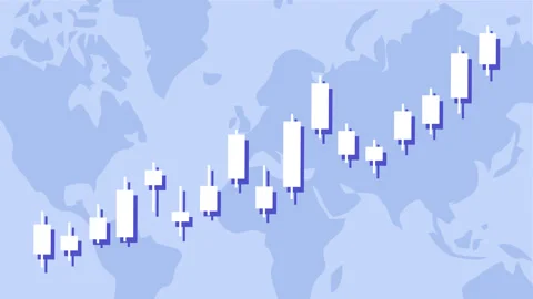 Stock trade with bullish pattern Stock Footage 295414886